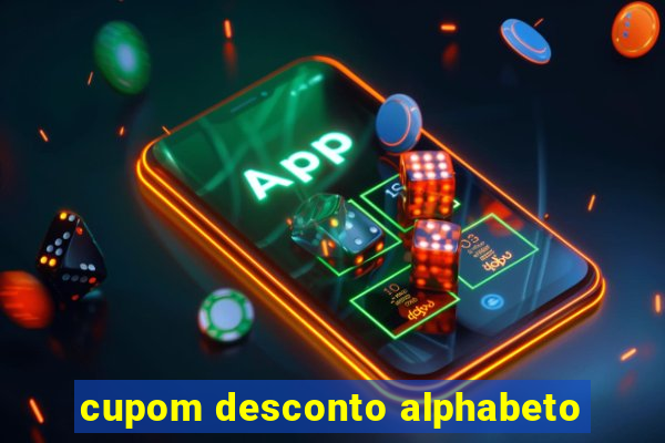 cupom desconto alphabeto